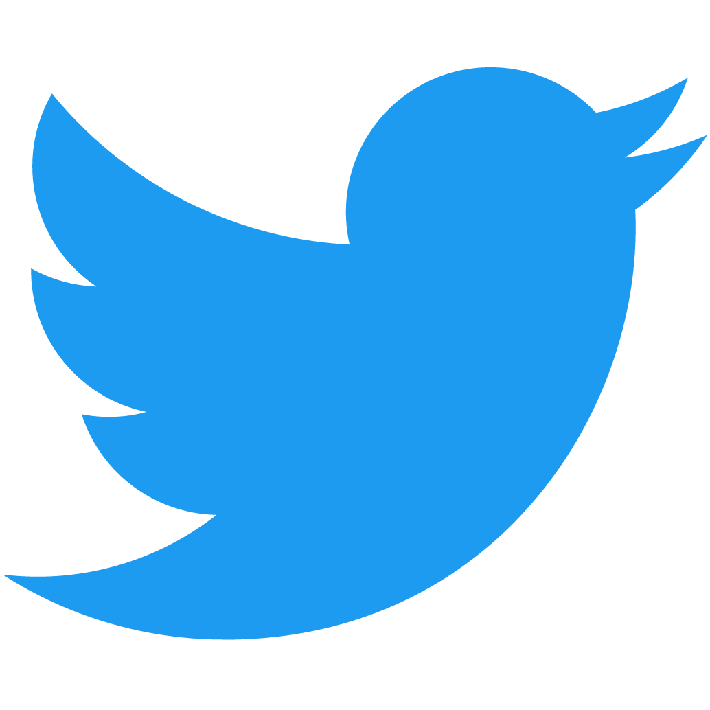 2021 Twitter logo - blue